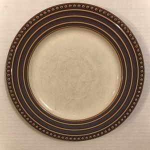 Set Of 3 Dansk”Reactic Plum” Salad/Dessert Plates 9 7/8”